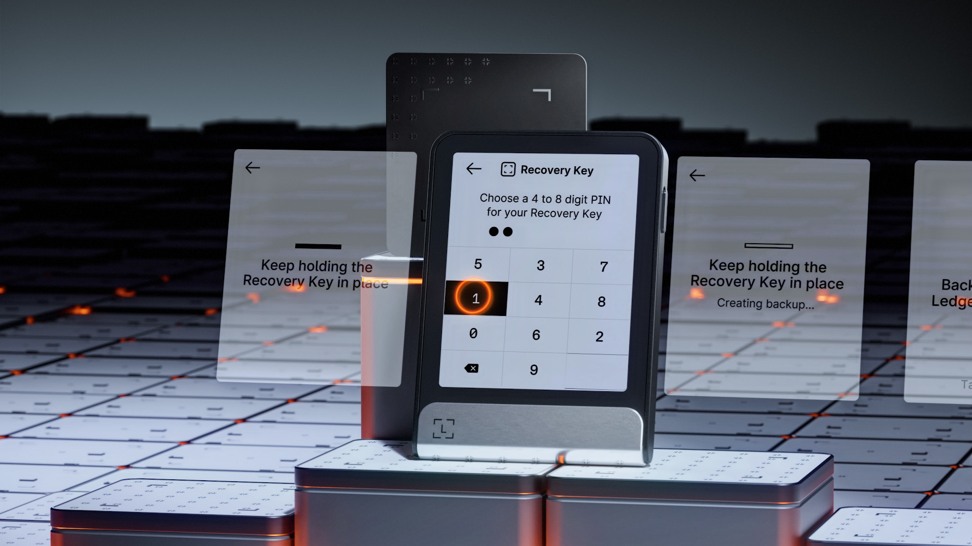 Using the Ledger Recovery Key