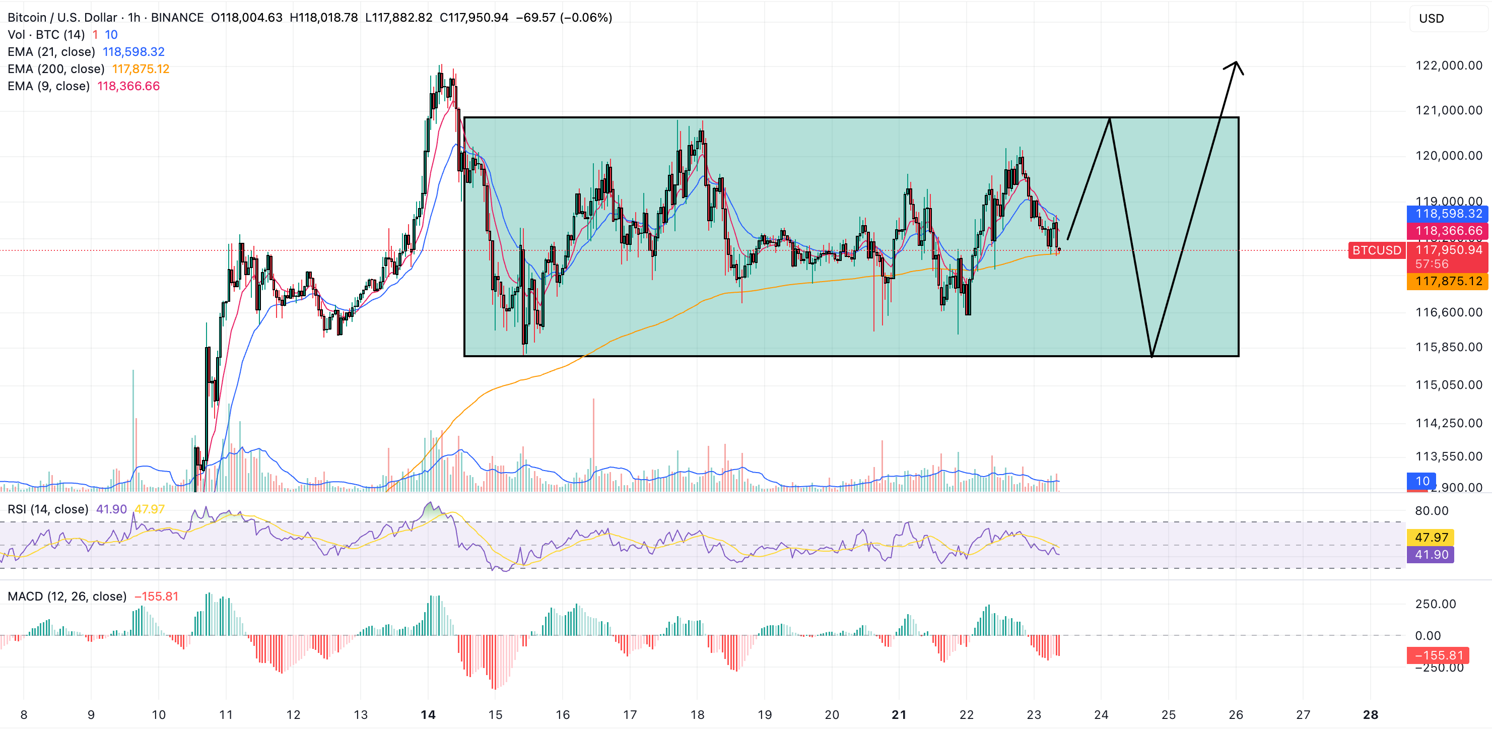 bitcoin price chart