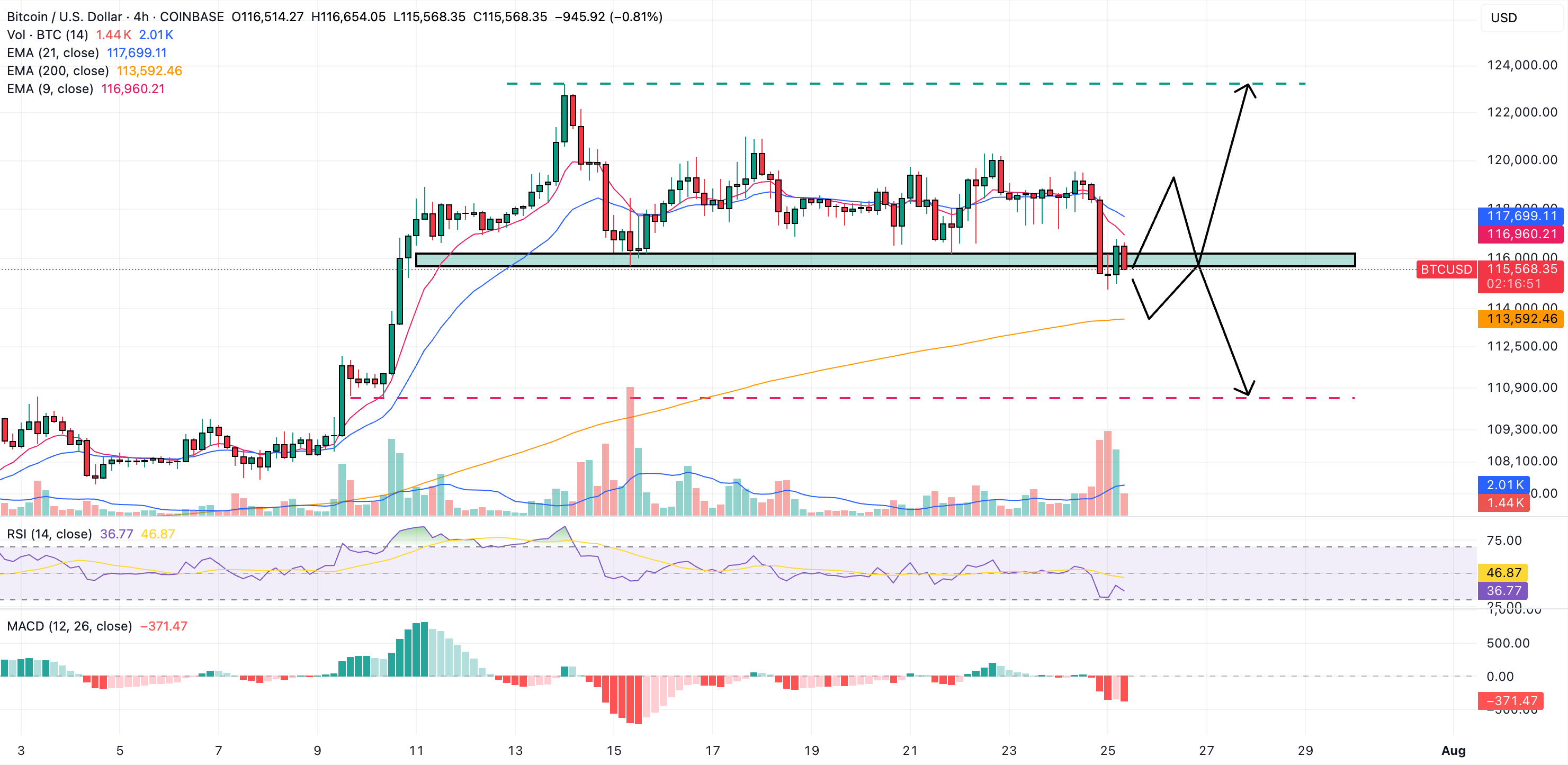 btc price today