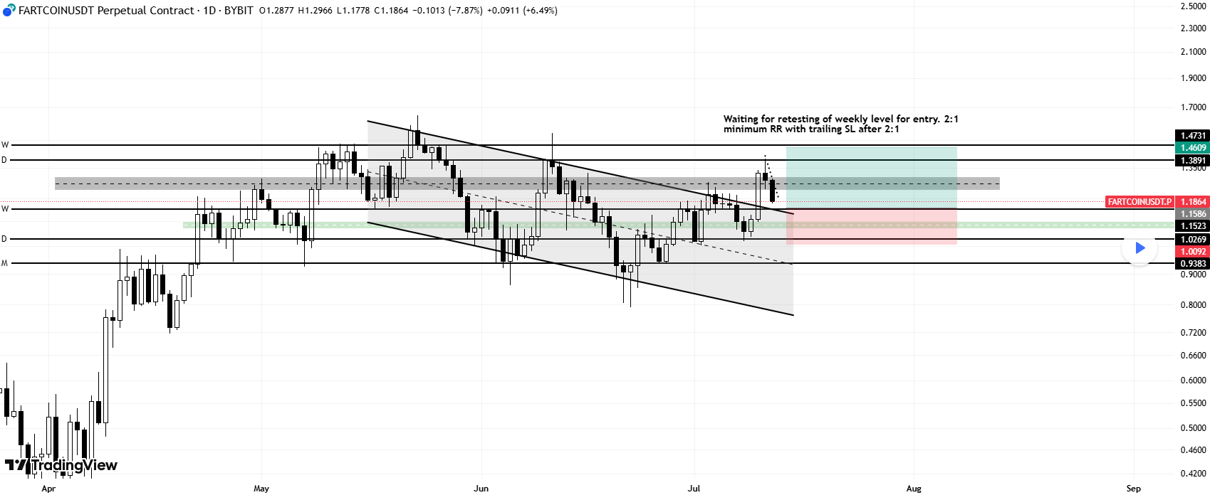 Fartcoin Position