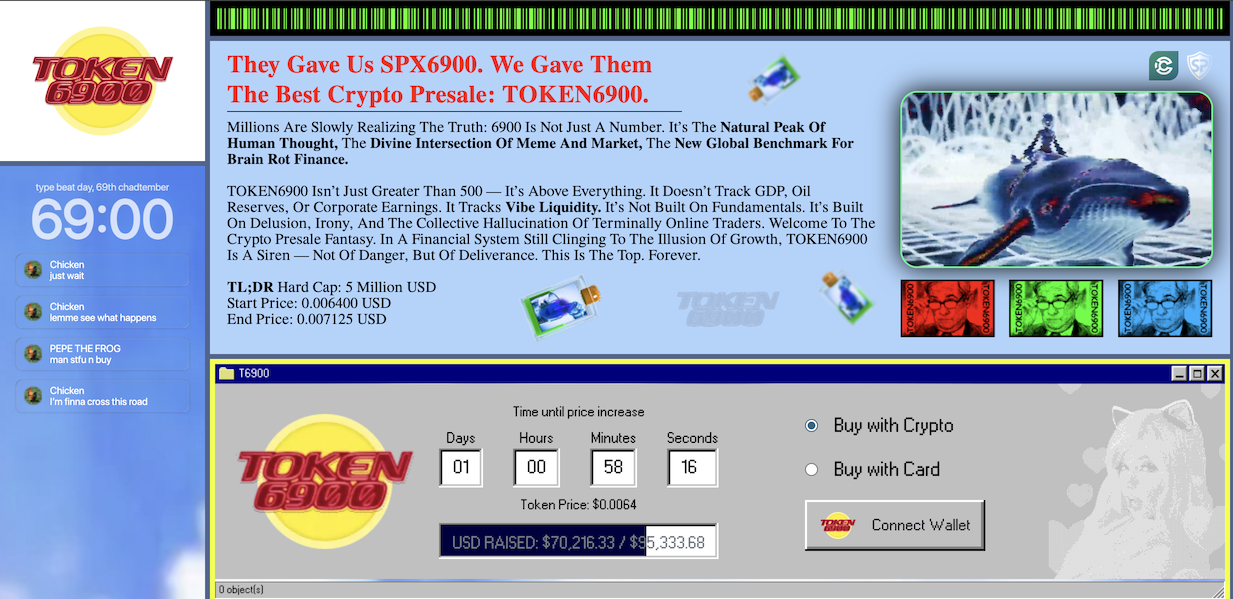 token6900 presale