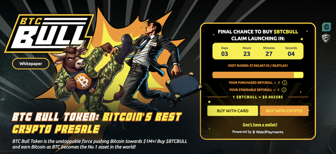 btc bull token presale