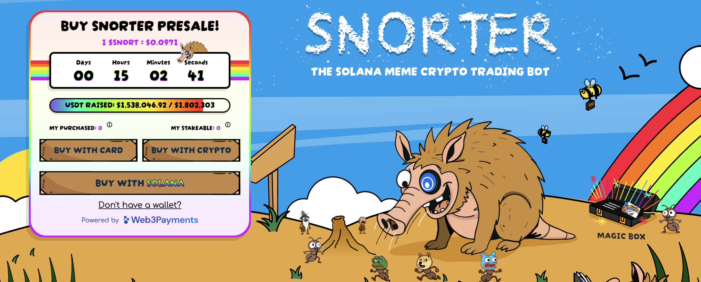 snorter crypto presale