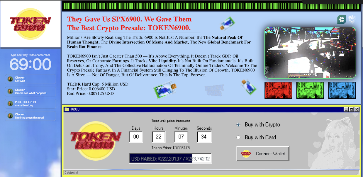 token6900 crypto presale