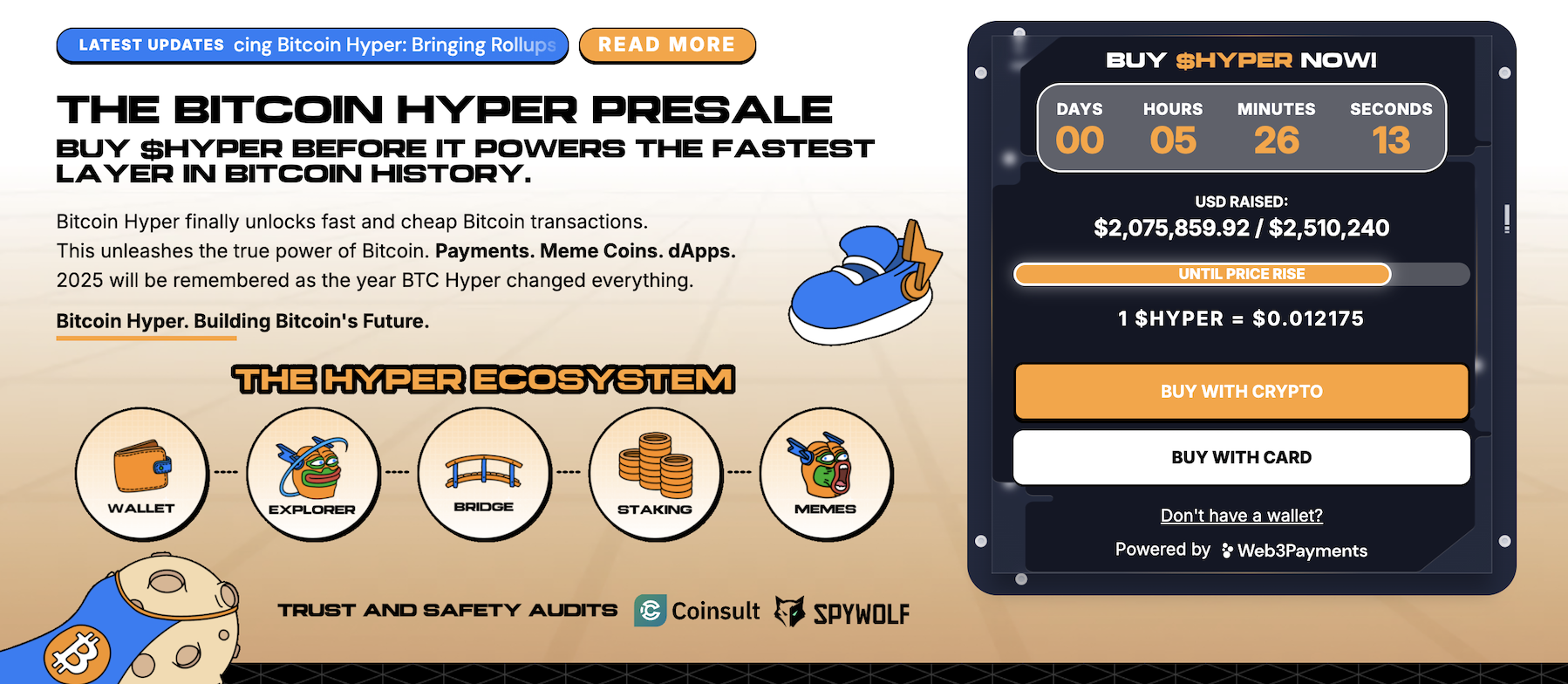 bitcoin hyper crypto presale