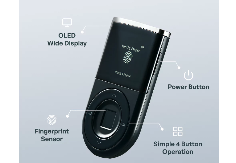 D'CENT wallet structure