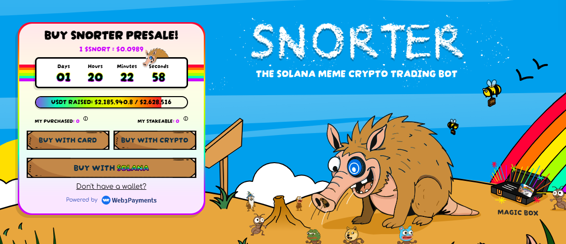 Snorter Next Crypto to Explode