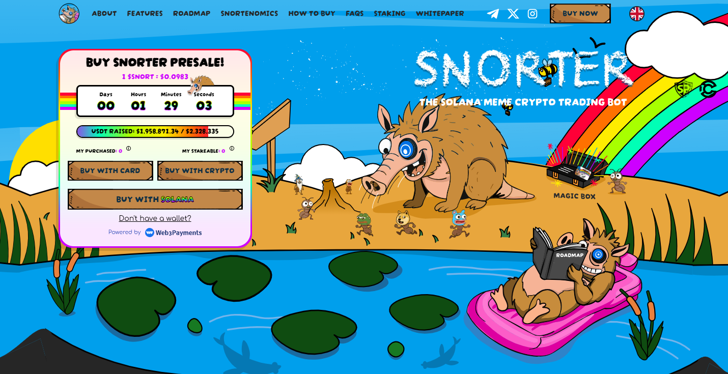 Snorter The Best Crypto to Buy Now