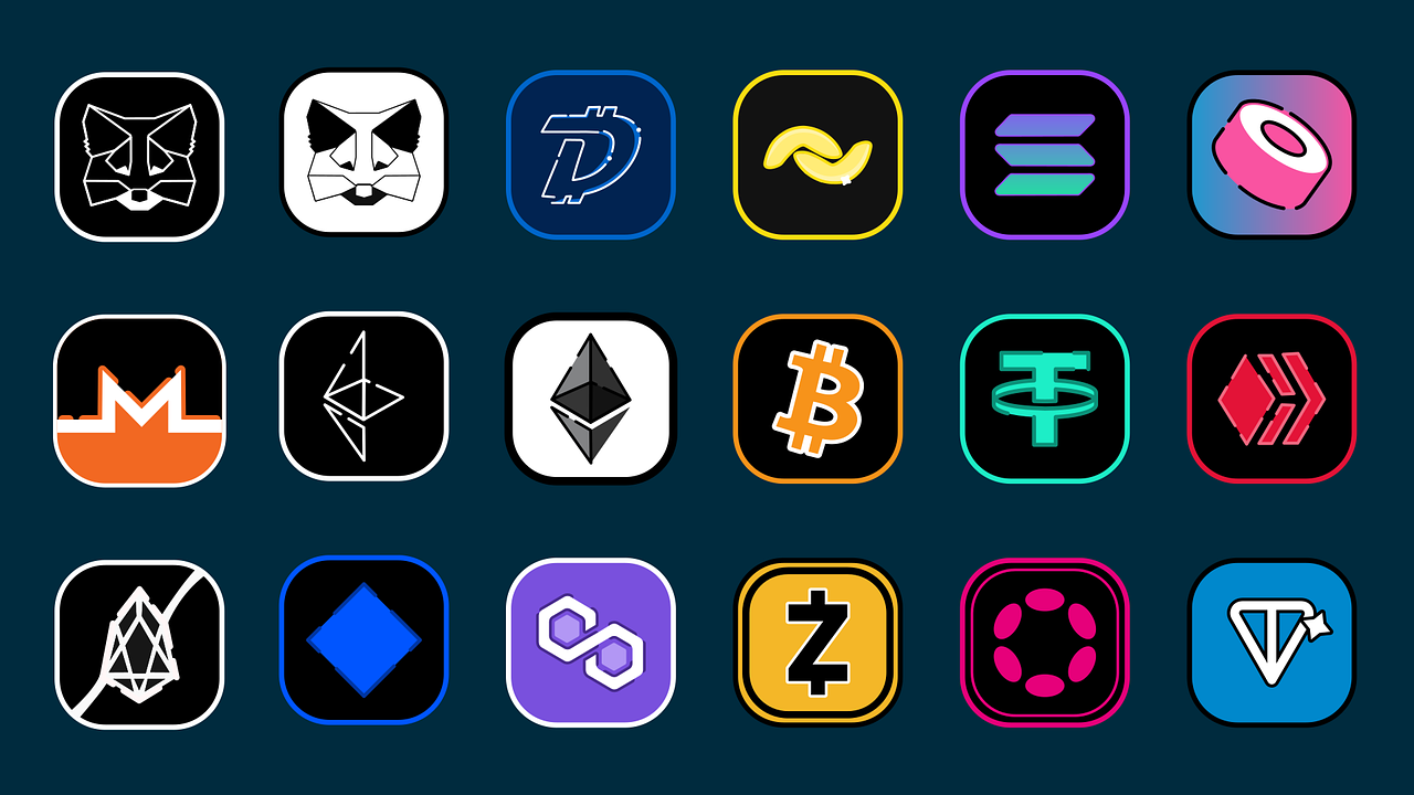 Supported cryptocurrencies