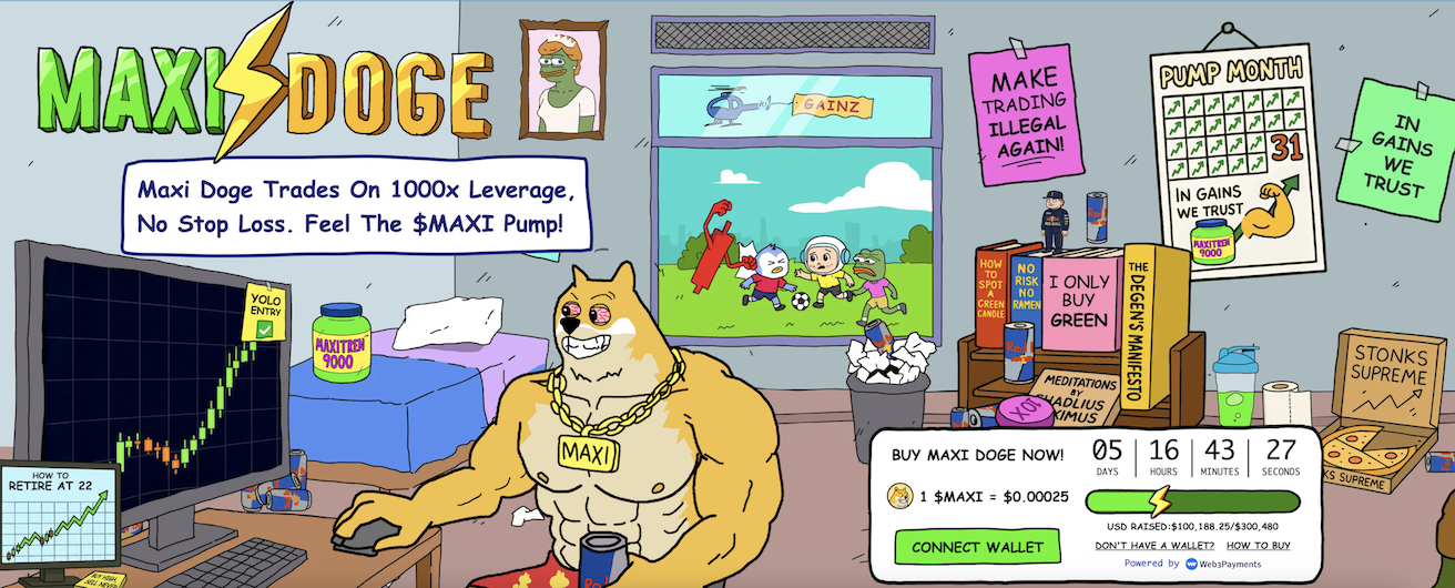 maxi doge presale