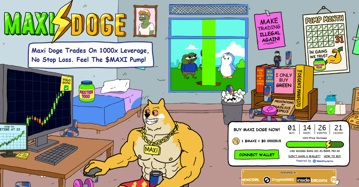 Maxi Doge Presale