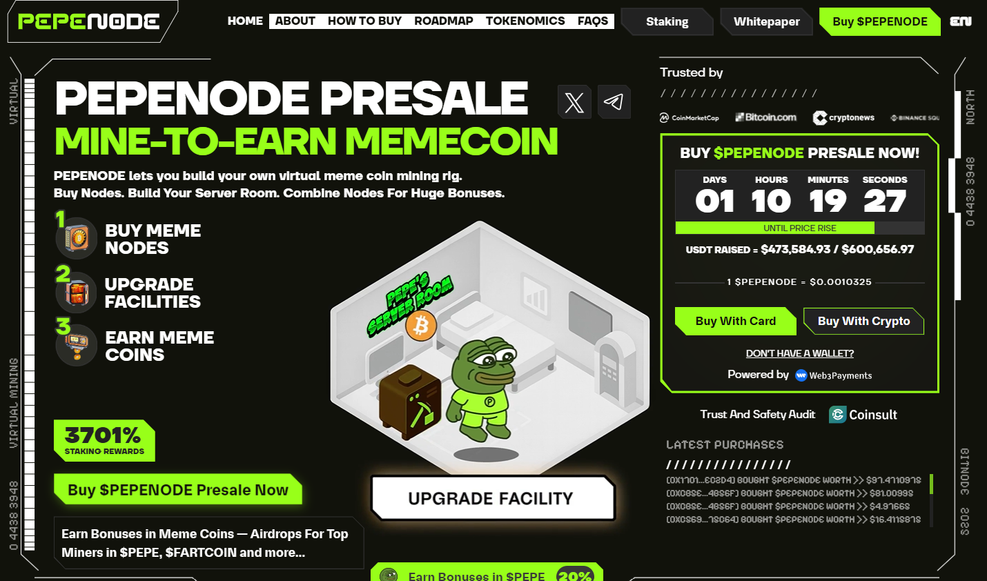 Pepenode Coin