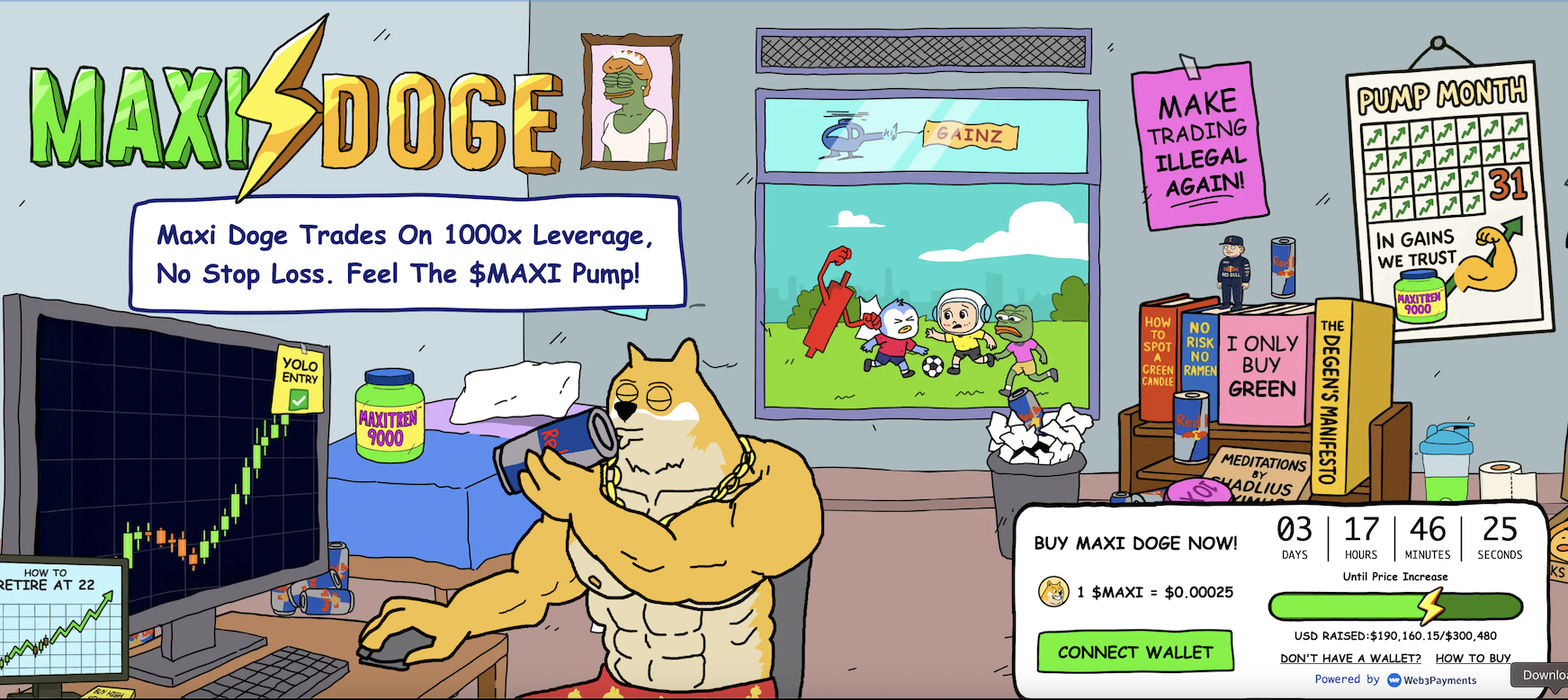 maxi doge presale