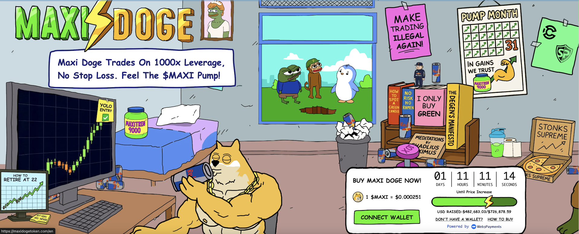 maxi doge presale