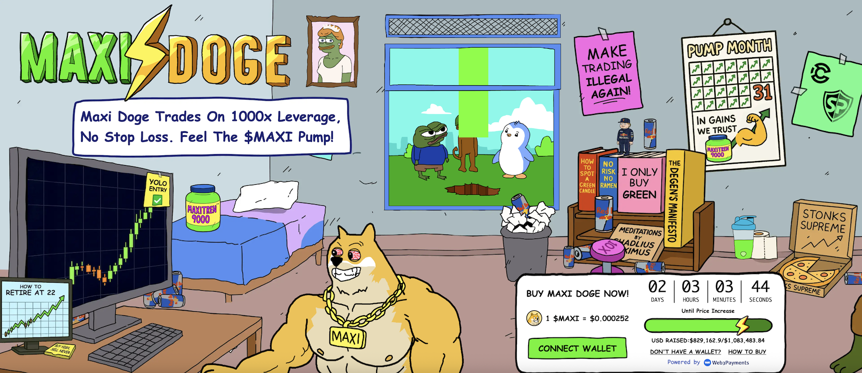 maxi doge website