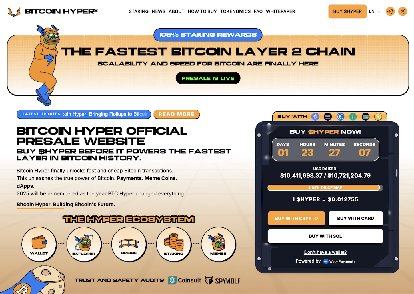 bitcoin hyper presale
