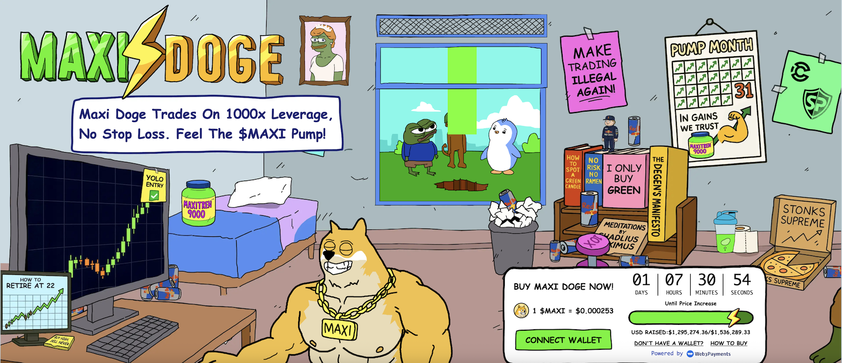 maxi doge presale