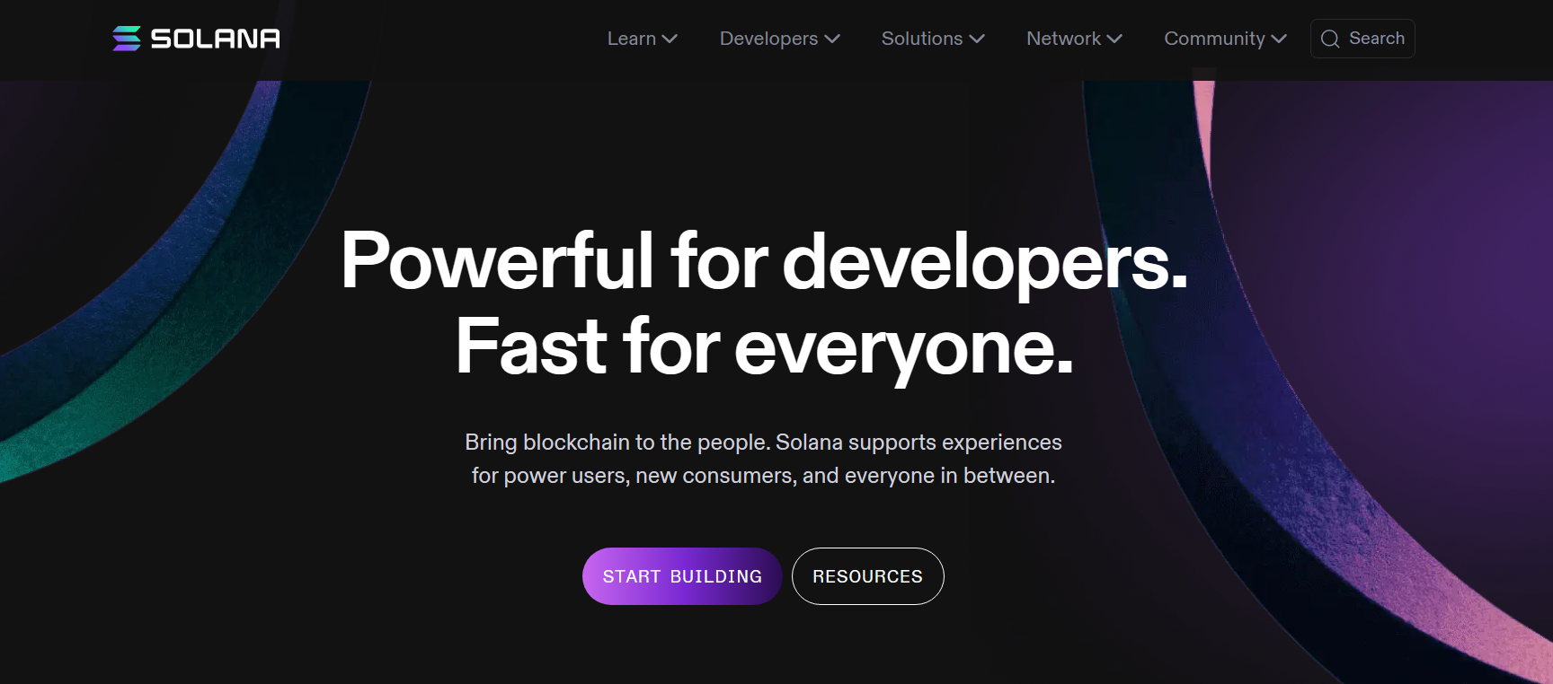 Solana platform