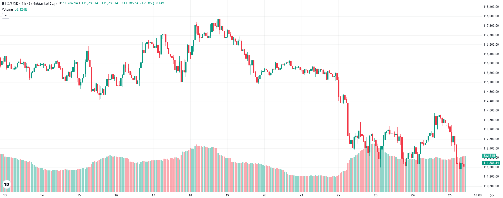 Bitcoin Trading Chart