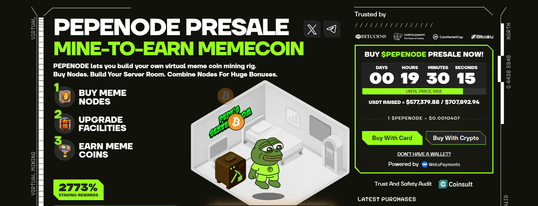 Pepenode token