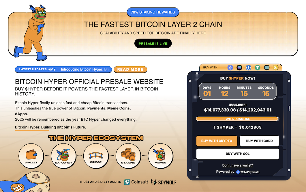 bitcoin hyper presale