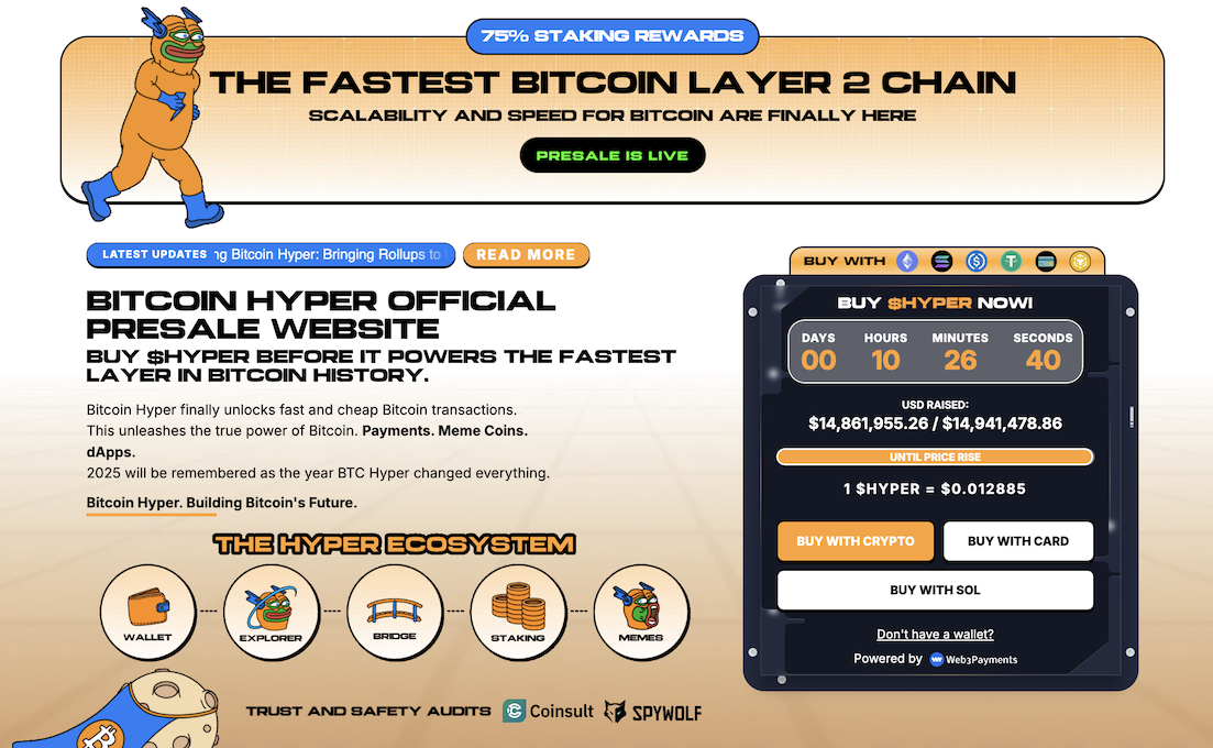 bitcoin hyper presale