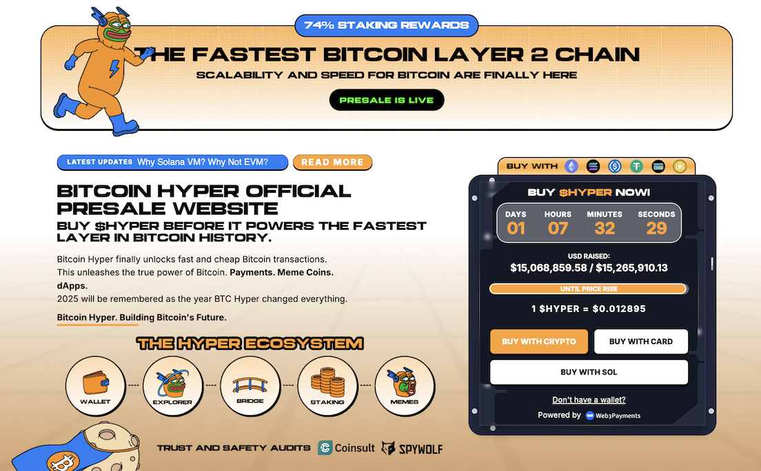 bitcoin hyper crypto presale