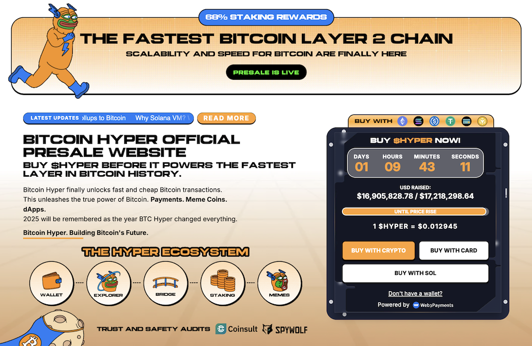 bitcoin hyper crypto presale