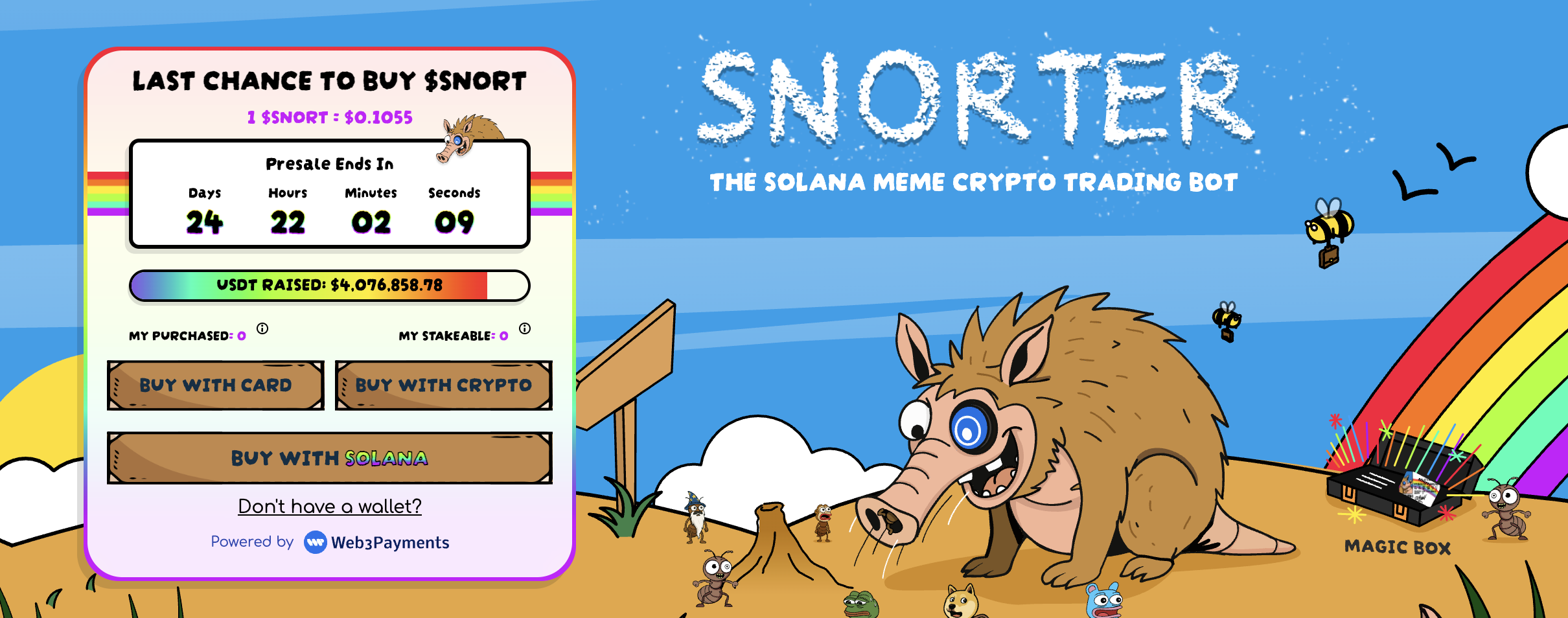 snorter crypto presale