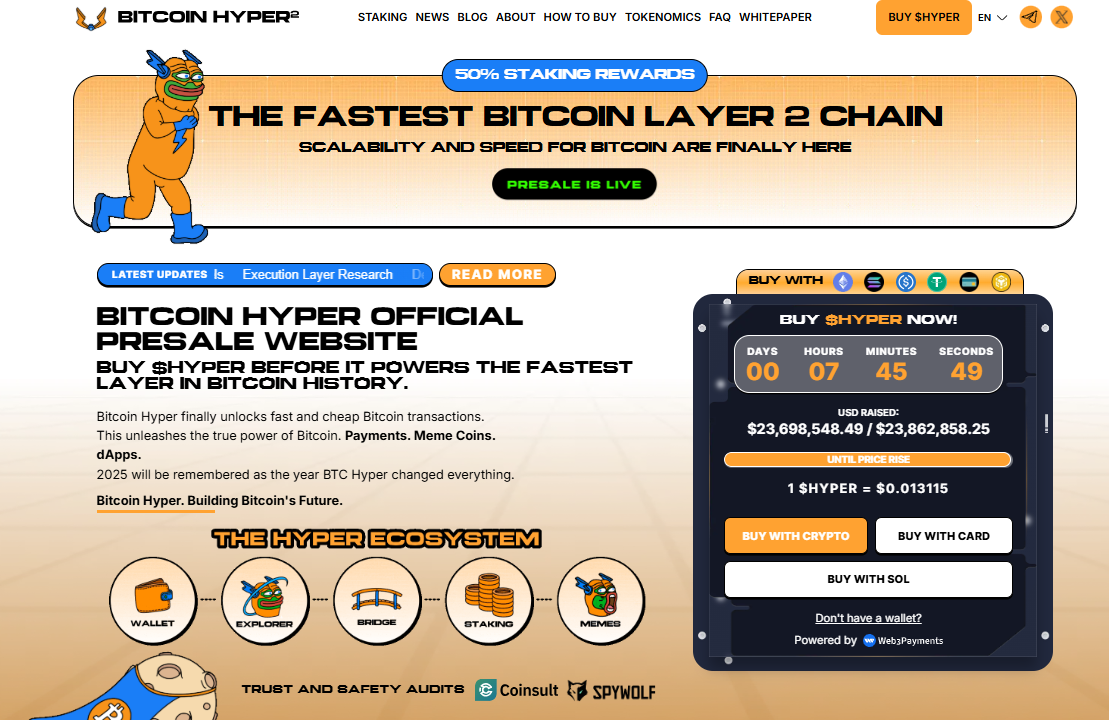 Bitcoin Hyper Presale Now