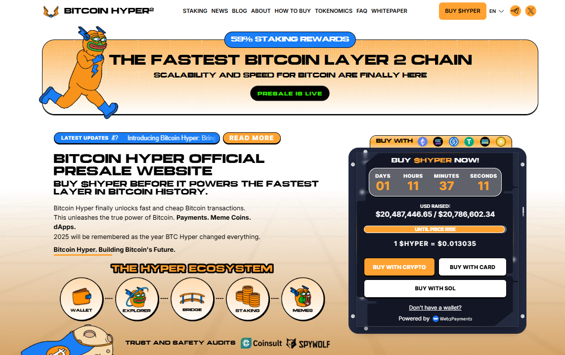 Bitcoin Hyper Presale