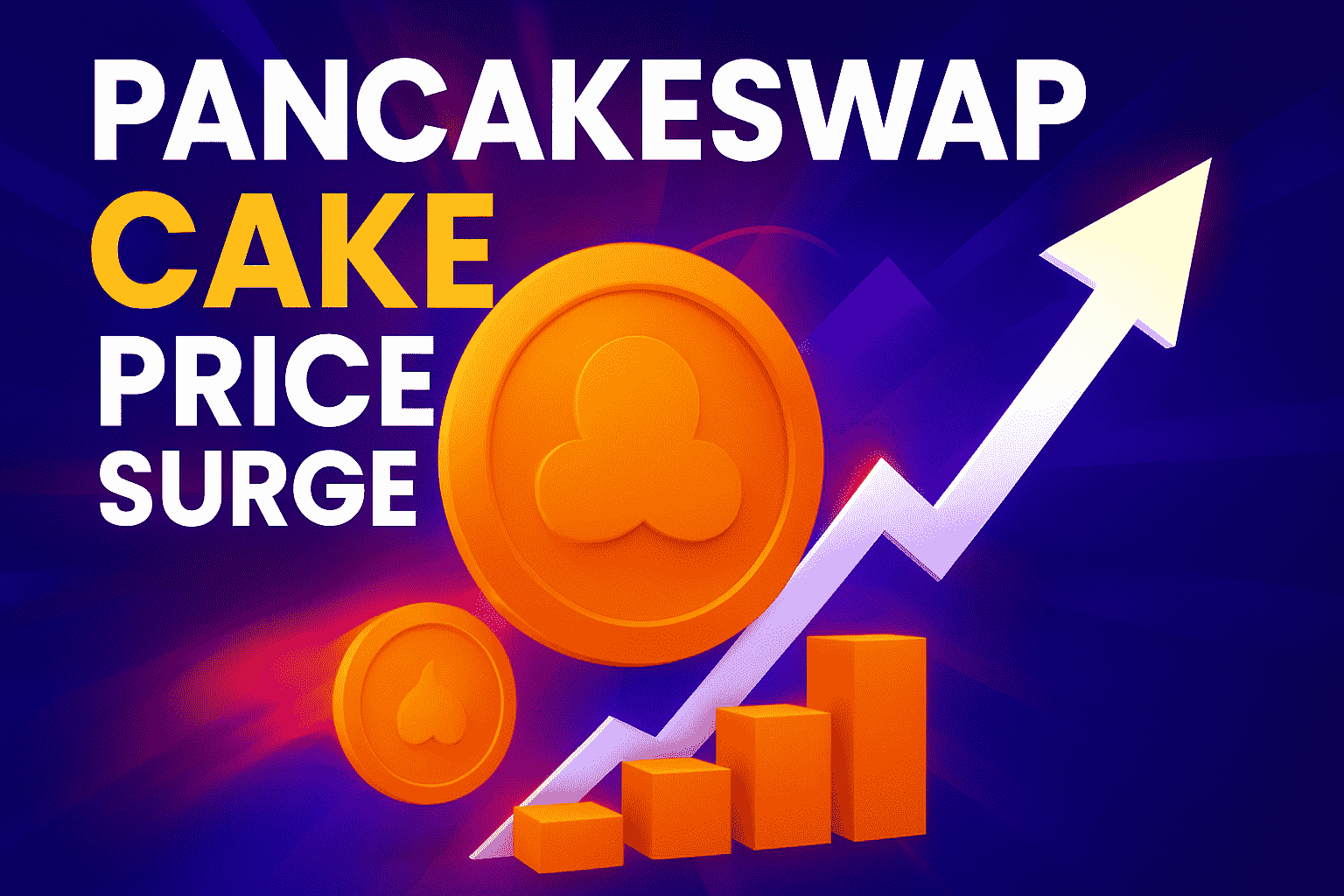 PancakeSwap (CAKE) Jumps 38% in One Week as DeFi Trading Volume Explodes