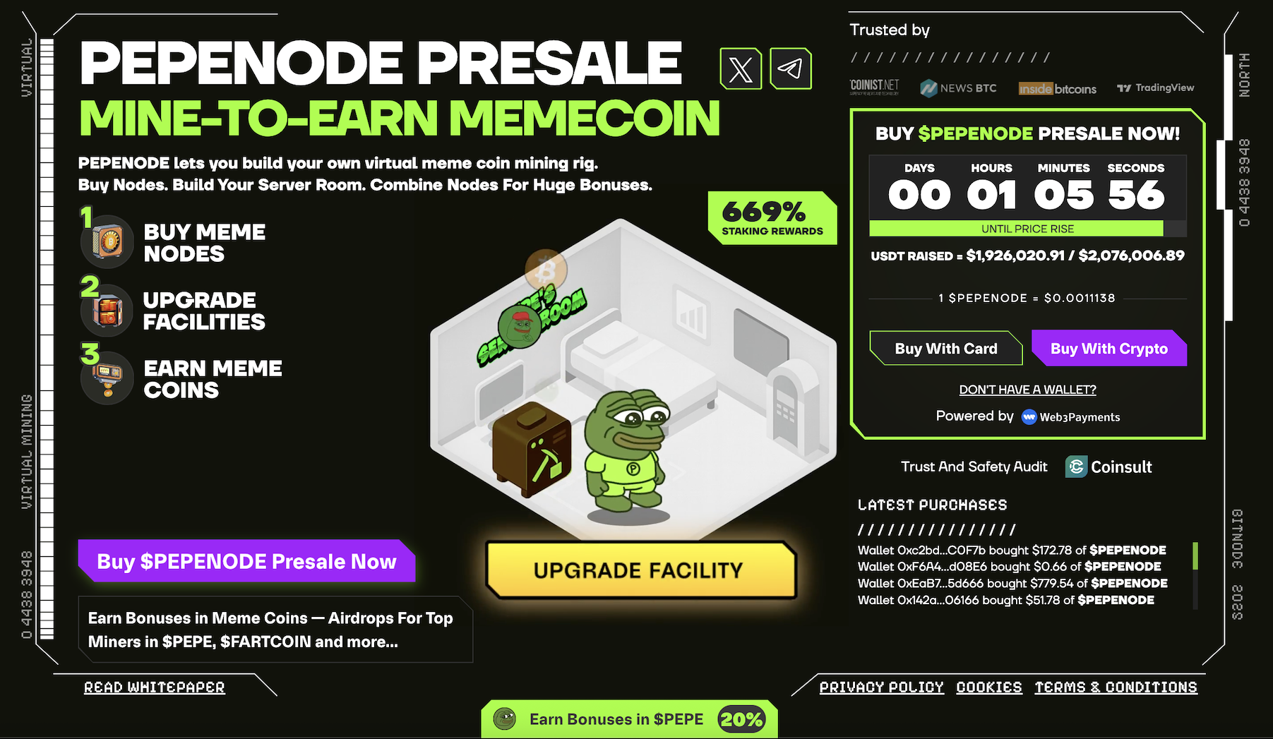pepenode crypto presale