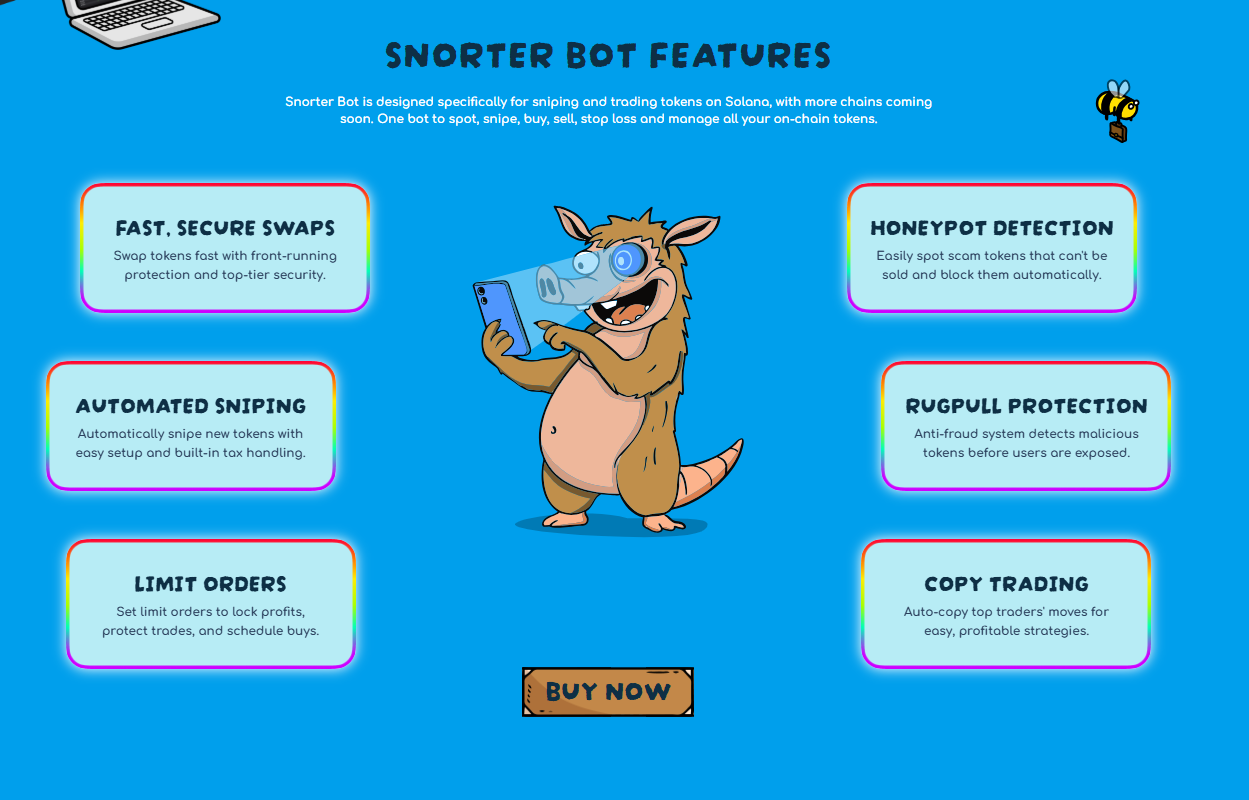Snorter Bot Features