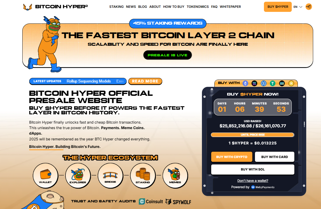 Bitcoin Hyper Presale