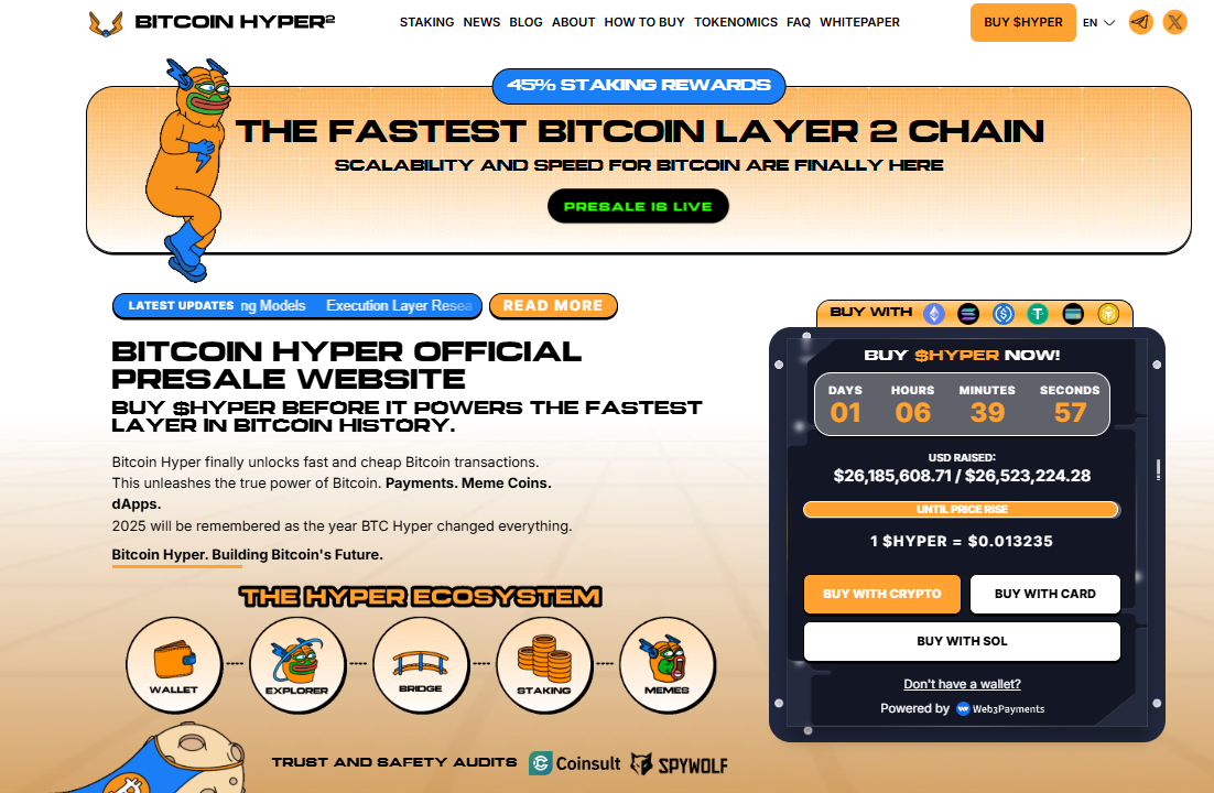 Bitcoin Hyper Presale