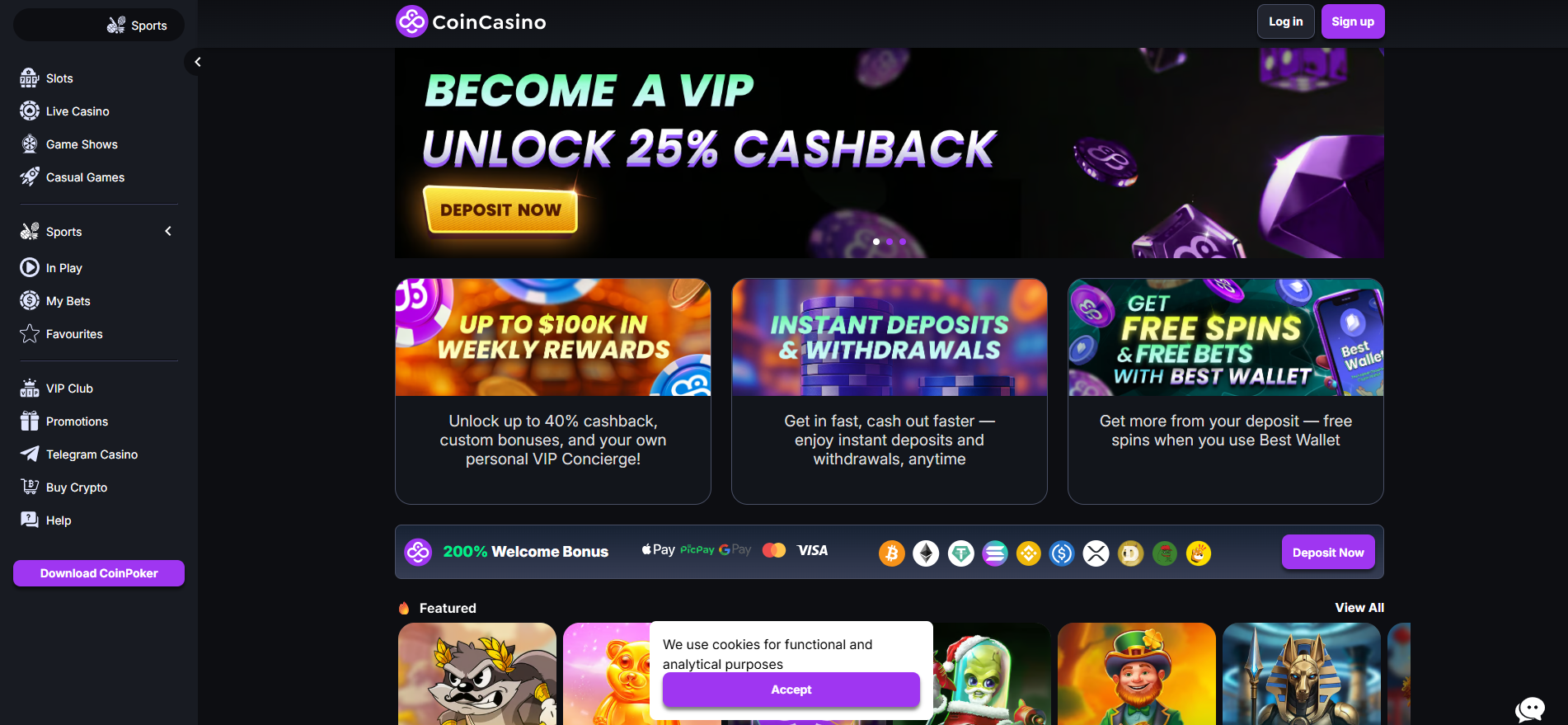 Cashback Bonanza: Dive into the World of Weekly Rewards at Crypto Casinos