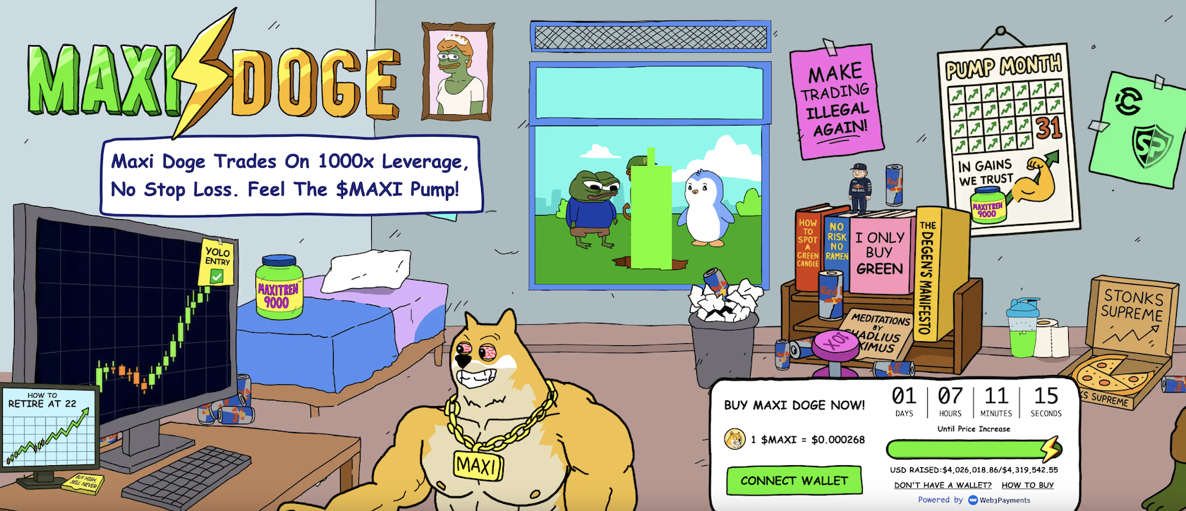maxi doge presale