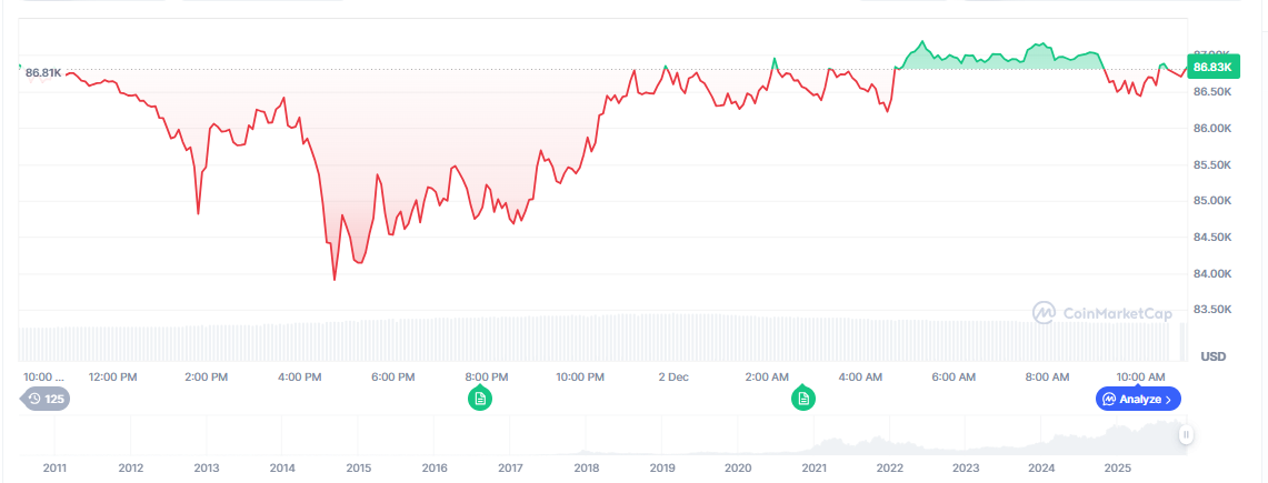 Bitcoin Price Prediction Chart