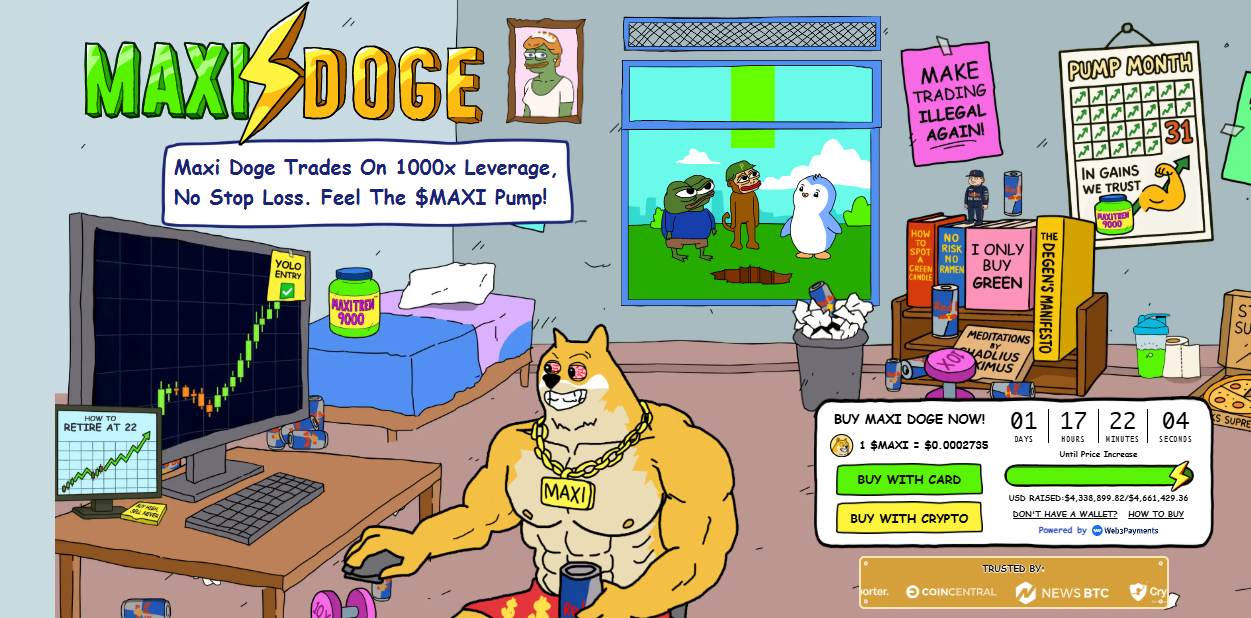 Maxi Doge as One of the Best Altcoins to Buy Now