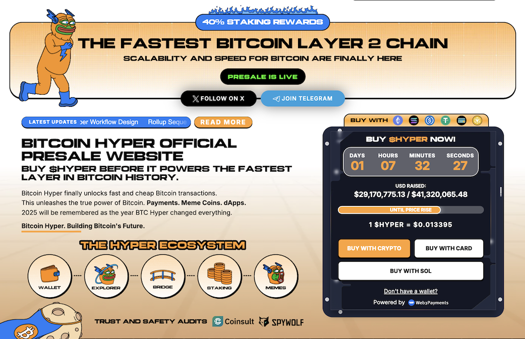 bitcoin hyper presale