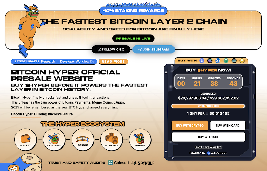 bitcoin hyper presale