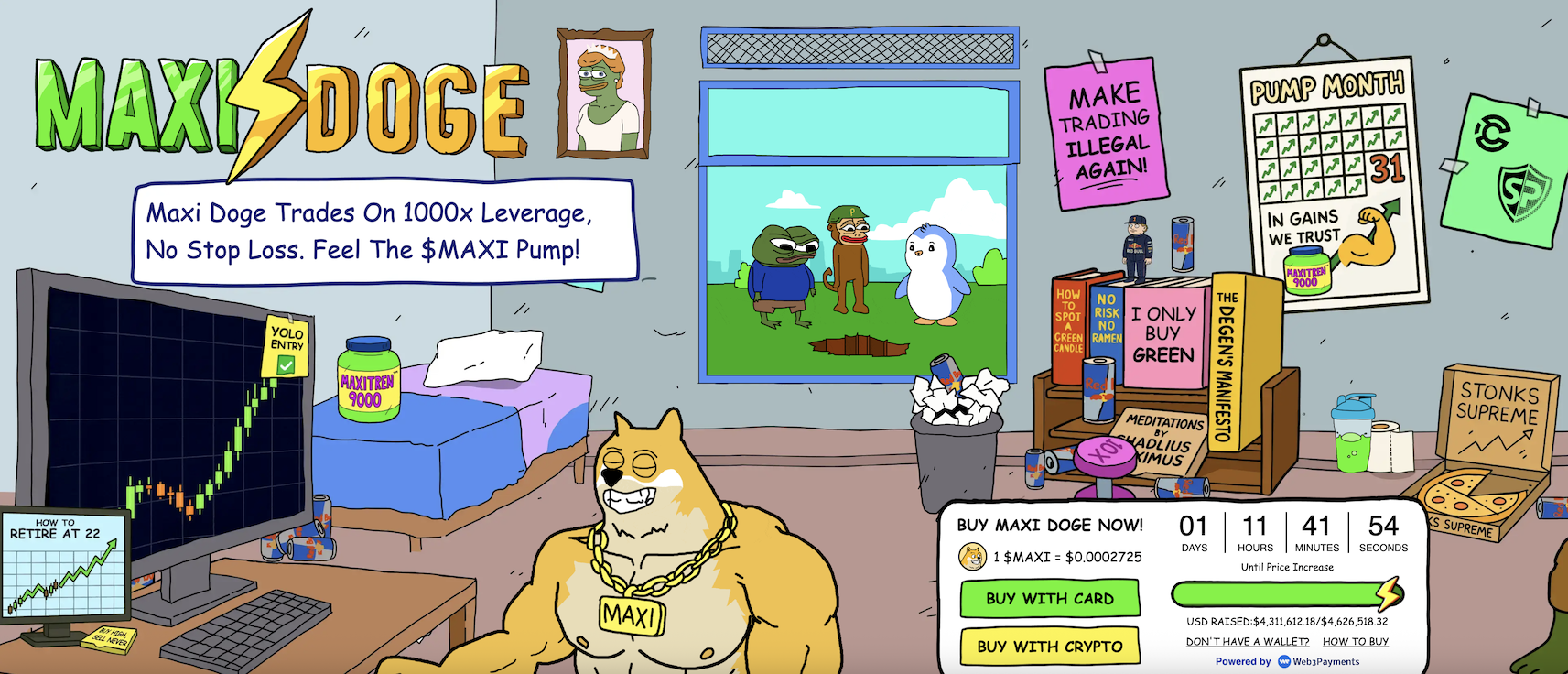 maxi doge crypto presale