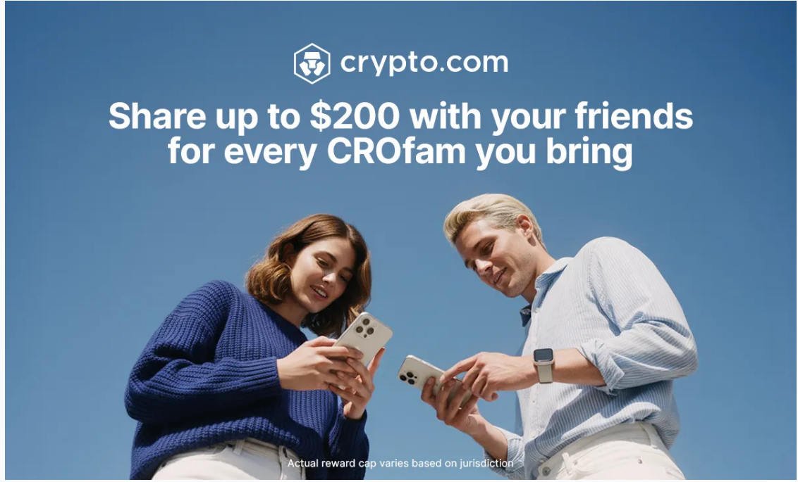 Crypto.com referral bonus