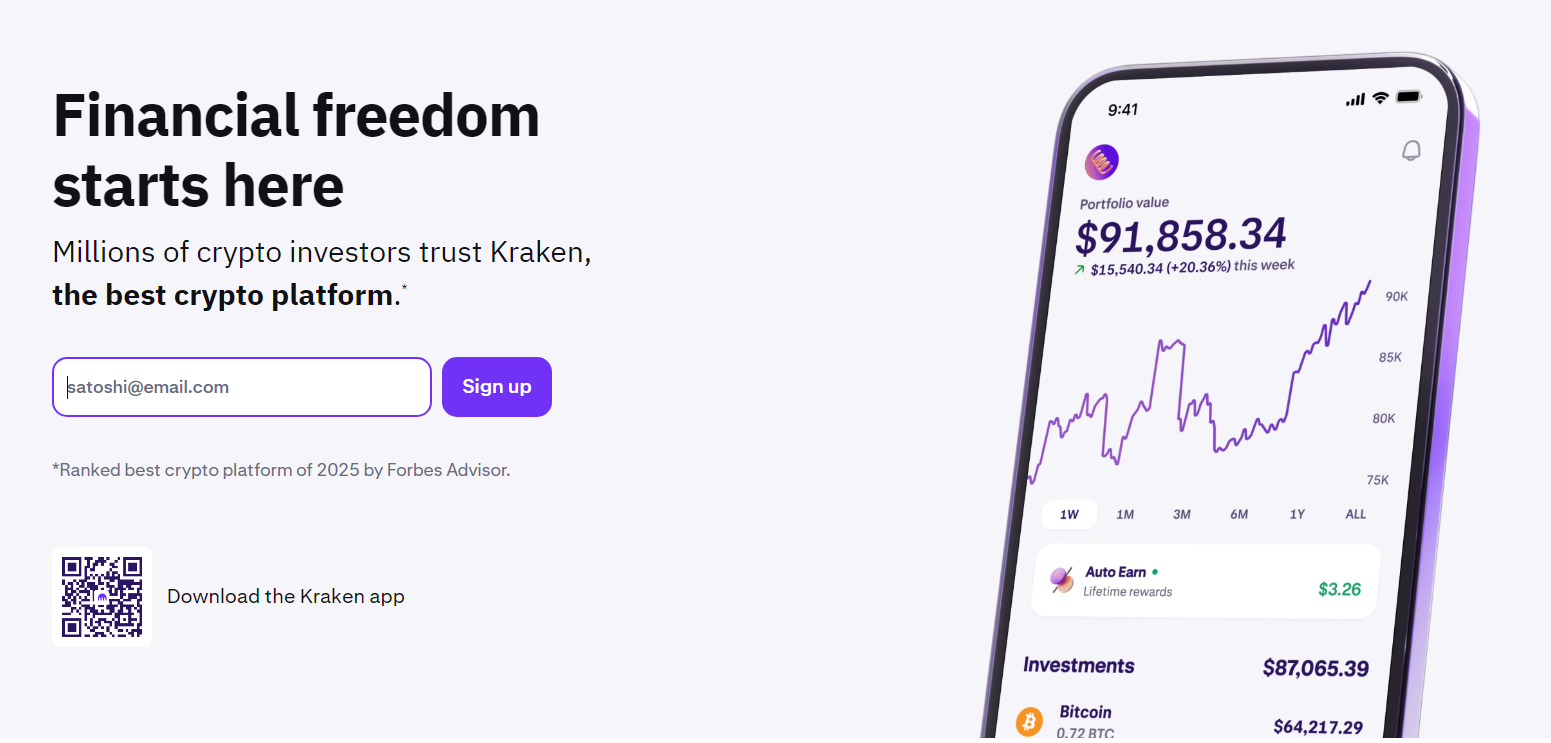 Kraken Review 2026 – Features, Fees, Pros & Cons