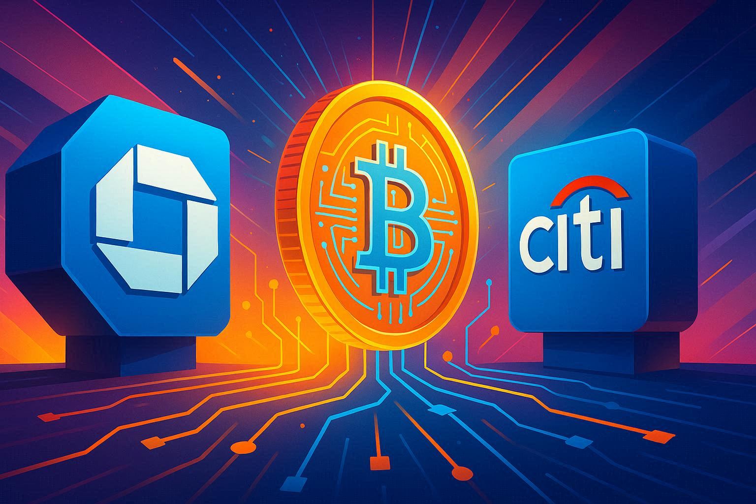 JPMorgan and Citi Begin Digital Asset Trials Through Coinbase