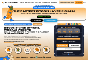 Bitcoin Hyper Homepage
