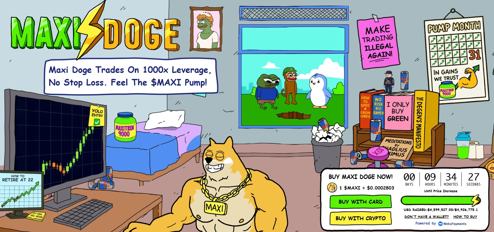 Maxi Doge Presale
