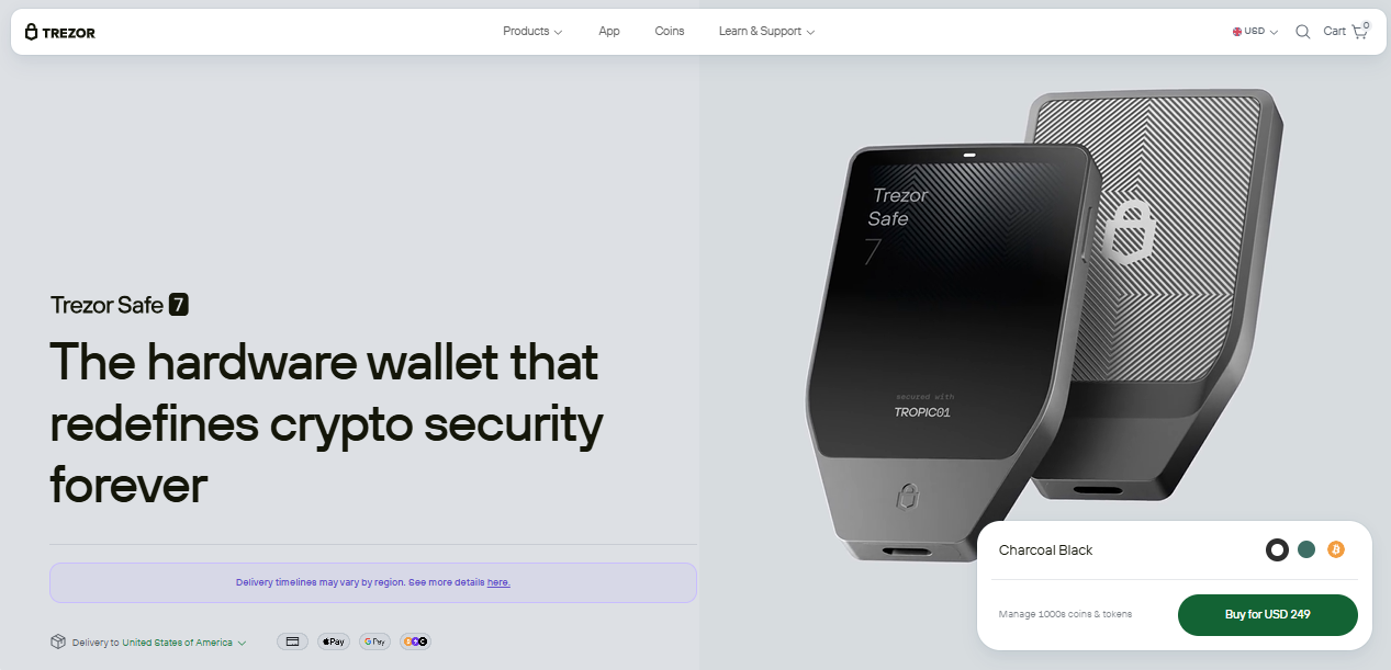 Trezor Safe 7