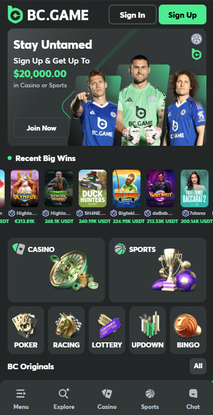 bc game casino